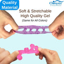 Chiroplax Gel Toe Separators Stretchers Spacers Bunion Tailor's Relief 2