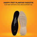 Happy Feet Insoles, Foot Pain Inserts Plantar Fasciitis Flat Feet Orthotic High Arch Support Gel Insert Shoe Insoles for Mens and Womens — 5