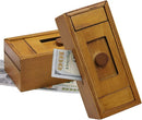 ATDAWN Puzzle Gift Case Box with Secret Compartments, Wooden Money Box to Challenge Puzzles Brain Teasers for Adults — 5
