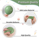 Green and Orange Balloons,50PCS 12 Inch Sage Green and Yellow Balloons with Confetti Latex Balloon for Cutie Baby Shower Fall Party Birthday Party Decorations (Pack of 3) | 50PC (Pack of 3) | Green Orange — 3