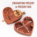 iDventure Tin Woodman's Heart, Ring Puzzle Box for Adults, Gift Money Box — 3