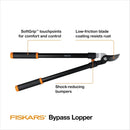 Fiskars 28” Garden Bypass Loppers, Tree Trimmer with 1.5" Cut Capacity | 28" Standard Bypass — 2