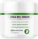 Urea Cream 60 Percent For Feet Maximum Strength Plus Salicylic Acid 2%, Tea Tree Foot Lotion For Dry Feet, Foot Cream Intensive Repair Foot Moisturizer 5.29oz — 1