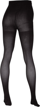 NuVein Medical Compression Plus Size Full Figure Pantyhose, 20-30 mmHg Support, Opaque, Black, Petite | 20 - 30 mmHg — 4