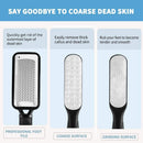 Fu Store 2 Pack Foot Files Callus Remover Foot Rasp Dual Sided Foot File - Black — 6