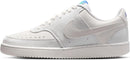Nike Women's Court Vision Low Shoes - Summit White/Off White-hyper Royal — 1