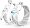 USB to USB C Cable, USB A to USB C Cable 3FT+6FT for iPhone 18 Charger Cord photo 1