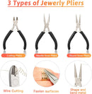 Giwaelro Jewelry Making Kit for Adults, Jewelry Making Supplies with Pliers, Wires, Findings, Necklace Chains,… — 4