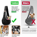 Tomkas Small Dog Sling Carrier - Classic Pocket & Classic Strap - Wrap Carrier - for 3-10 lbs Pets(Black) — 8