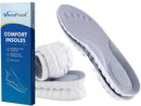 VivoFoot 2 Pair Anti-Fatigue Pain Relief Foam Comfort Insoles (M7-11, Grey) — 1