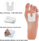 20 Pcs Foot Pads Horseshoe Pads, Callus Cushions Moleskin for Feet 3 in 1 2