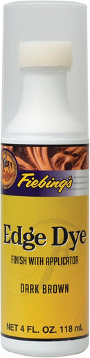 Fiebing's Edge Dye Finish & Applicator - Dark Brown — 1