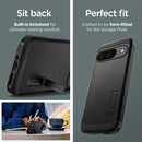 Spigen Tough Armor Designed for Pixel 9 Case/Pixel 9 Pro Case (2024) [Kickstand] [Military-Grade Protection] - Black — 7