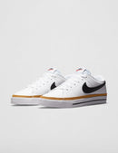 Nike Court Legacy Next Nature - White/Black/Desert Ochre/Team Orange — 6