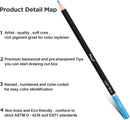 PRINA Art Supplies 120 Colors Colored Pencils Set for Adults Coloring Books with Sketchbook, Professional Vibrant Artists Coloring Pencils for Drawing Sketching Blending Shading, Soft Core Oil Based — 8
