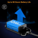 Gritin Rechargeable Book Light for Reading in Bed with 19 LED — 6