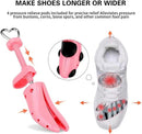 XYH Shoe Stretcher Women Men,4-Way Adjustable Shoe stretcher Wide Feet. | pink — 5