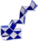 Snake Magic Speed Cube Speed Twist Brain Puzzle Cube Brain Teaser Toys for ADD ADHD Anxiety and Autism Adult Children by SHUYUE (1 Pack Blue & White) — 1