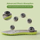 4D Cloud-Soft Comfort Insoles for Kids and Youth - Memory Foam Insoles with Shock Absorption - Trim-to-Fit Arch Support Insoles for Healthy Development of Growing Feet (US Youth 3Y–4Y/235mm) - Gray — 2
