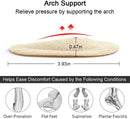 Dr. Foot's Arch Support Shoe Insoles for Flat Feet, Gel Arch Inserts for Plantar Fasciitis, Adhesive Arch Pad for Relieve Pressure and Feet Pain (6 Colors - 6 Pairs, 6 Pair (Pack of 1)) — 6
