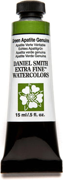 DANIEL SMITH 284600197 Extra Fine Watercolor 15ml Paint Tube, Green Apatite Genuine, 0.5 Fl Oz (Pack of 1) — 3