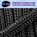 Reflective Paracord Rope 550lb 4mm – Glow para Cord – Camping Utility Rope — 7