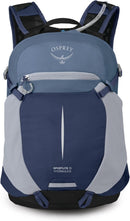 Osprey Sportlite Lightweight Hiking Backpack with Hydraulics Reservoir for Men & Women - Everyday Hydration Travel Bag | Serenity Blue | 15l — 7