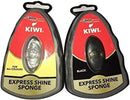 Kiwi Express Shoe Shine Sponge, Black and neutral 0.2 fl oz (Black & Neutral (1 Each)) — 1