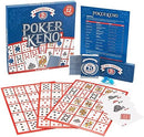 Brybelly Poker Keno Game Set with Cards and Chips - Adult Family Casino Board…
