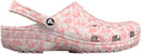 Crocs Unisex Adult Classic Marbled Tie-dye Clogs – Pink Milk/Multi Confetti — 1