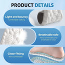 2 Pairs Steppers Insoles for Men and Women, 2026 New Upgraded 4D Cloud Memory Foam Footstr Insoles, Comfortable Breathable Massage Shoe Inserts, Arch Support for Relieving Foot Pain and Fatigue - Orange — 4