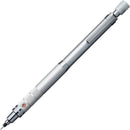 Uni Kuru Toga Roulette Model Auto Lead Rotation 0.5mm Mechanical Pencil, Silver Body (M510171P.26) — 1