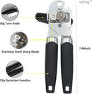 Safring Can Opener Manual, Handheld Strong Heavy Duty Stainless Steel Can Opener, Comfortable Handle, Sharp Blade… — 3