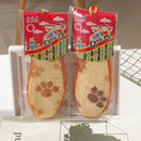 5 Pairs Wool Insoles 17cm Orange Winter Shoe Pads for Boots — 5