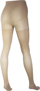 Truform 20-30 mmHg Maternity Compression Pantyhose, Tummy Support for Pregnant Bumps. | Beige | Medium — 2