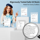 OSBANG UV Resin Kit with Light-250g, Clear Hard Type for Beginners and Professionals, UV Resin Kit for Jewelry… — 2