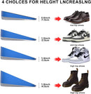 Correct-Position Height Increase Insoles, Heel Cushion Inserts, Heel Lift Inserts for Leg Length Discrepancies (Blue, 1.4" Height) - 0.6" Height — 6