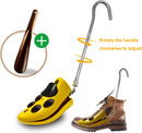 Boot Stretchers for Cowboy Boots, 2 Pack Adjustable Shoe Boot Stretcher for Men's Women's Thick Wide Feet — 2