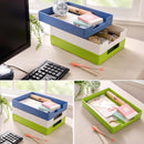 Letter-Size Tray, Desk Drawer Organizer for A4 Paper, Off-White — 5