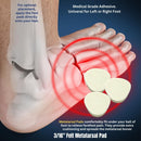 Dr. Jill's Foot Pads, YJ10-2046, Metatarsal Pad 1/4" Felt (12 Pack) Ball of Foot Pad 7