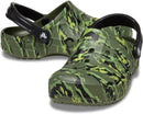 Crocs Unisex Adult Baya Printed Clogs | 11 Women/9 Men | Tiger Camo — 2