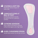 High Heel Inserts for Women - Kimihome 3/4 Length Invisible Gel Insoles Cushioning Inserts for Heels Sandals - Shock Absorption Shoe Pads,Relieve Foot Pressure & Pain,Large:Women's 7.5-10 - Pink — 7
