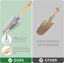 9-Piece Premium Gardening Tool Set for Women - Heavy Duty Stainless Steel Rust-Proof Tools with Fashion Storage Tote | Perfect Gardening Gifts for Mom, Mother's Day, Birthday & Outdoor (Green) — 2