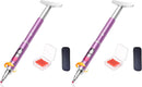 benote Diamond Art Painting Pen Refillable Wax Pen for Diamond Art Kit Accessories Self-Stick Drill Pens with Metal Correction Plate for 5D Craft DIY Nail - B18 | Refillable Wax (Pack of 2) — 1