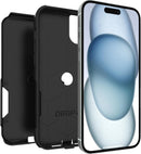 OtterBox iPhone 15 Plus and iPhone 14 Plus Commuter Series Case - Black, Slim & Tough, Pocket-Friendly, with Port Protection — 4