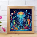 ZQEATRY Jellyfish Special Shape Diamond Art Kits for Adults,5D Diamond Painting Kits for Adults Beginner,DIY Diamond Dots Art Crystal Rhinestones Painting Kits for Home Wall Decor 11.8 X 11.8inch | XJ102 — 4