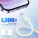 USB C to Lightning Cable 3FT 2Pack [Apple MFi Certified] Fast Charging photo 5