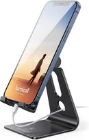 Lamicall Aluminum Cell Phone Stand, Adjustable Desk Phone Holder for iPhone photo 1