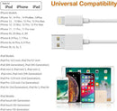 5 Pack(6FT)Original[Apple MFi Certified] iPhone Charger,Lightning Cable Fast Charging Cord iPhone Charger Cable USB Cable Compatible iPhone 13/12/11 Pro Max/Mini/XS MAX/XR/XS/X/8/7/Plus/6 iPad AirPods 6