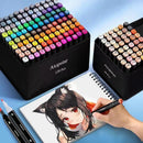 ATOPSTAR 120 Colors Alcohol Markers Artist Drawing, Dual Tip Adult Coloring — 7